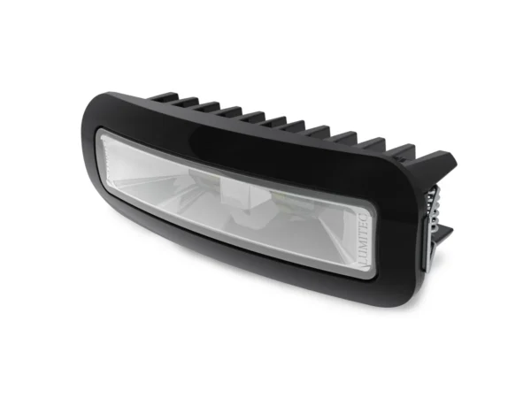 Lumitec Capri3 Flood Light White LED's Non-Dimmable Flush Mount Black 12/24v